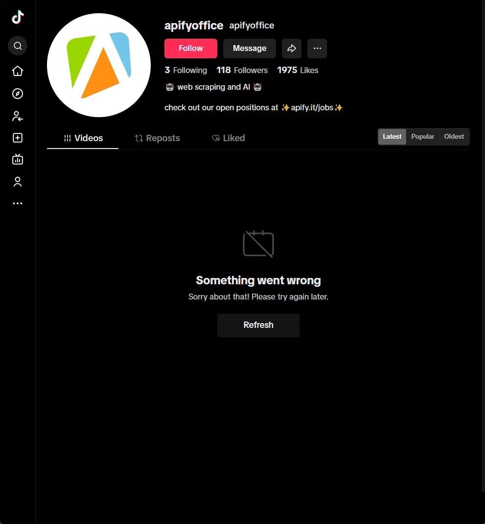 Error Page